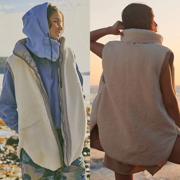 NWT Free People Venture On Reversible Quilted Vest - Picture 4 of 9